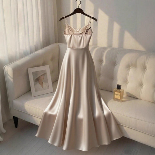 Robe décontractée ample de couleur unie