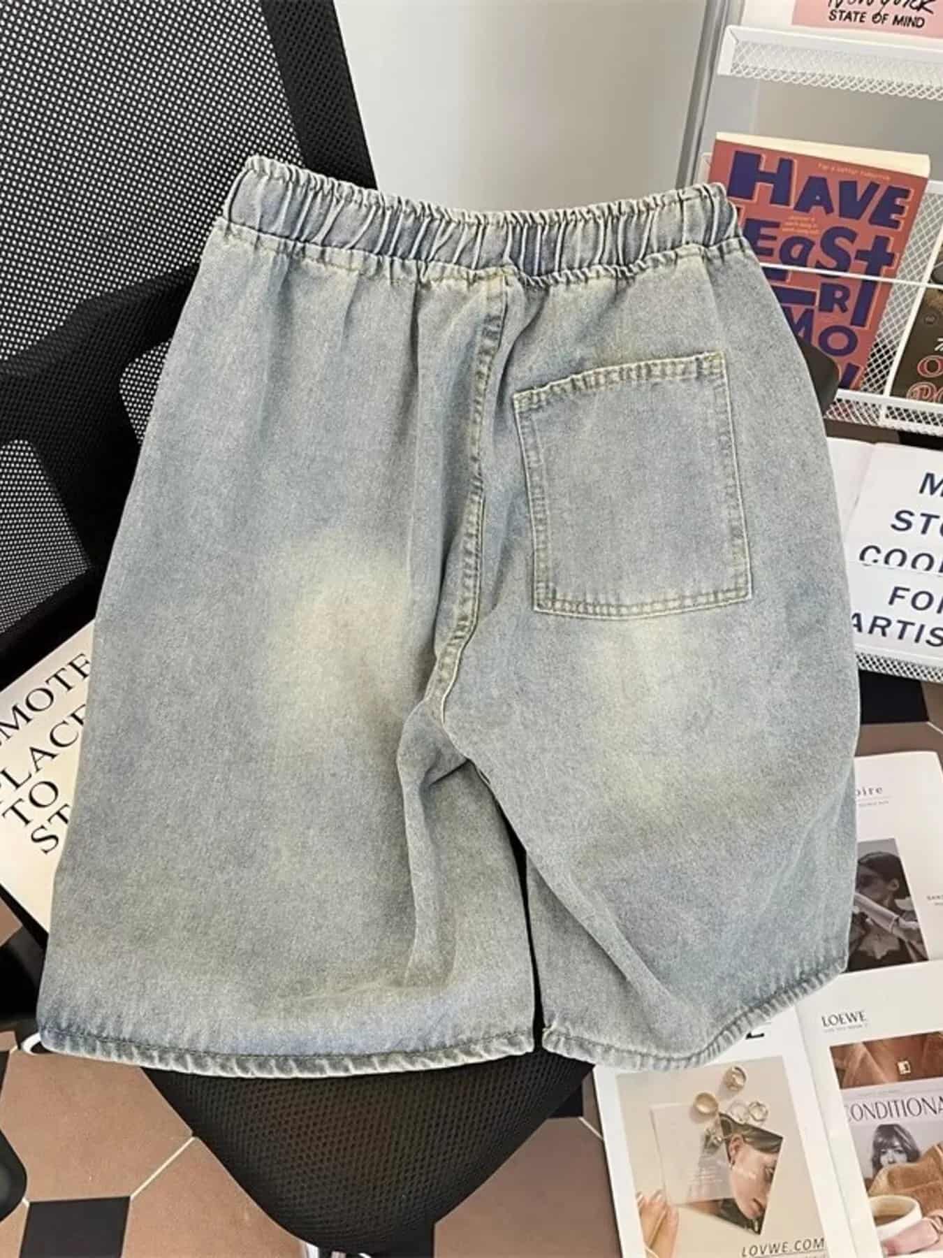 Cheap summer clothes plus size casual denim shorts S-3XL