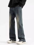 Jeans UK mens vintage loose fit Cat's Whisker S-3XL